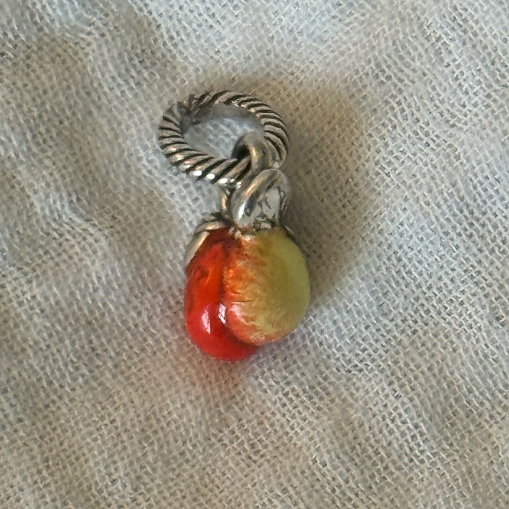 Brighton, Georgia peach charm EUC! - Picture 2 of 3